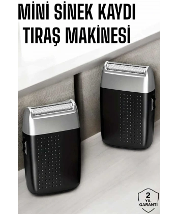Tıraş Makinesi Mini Sinek Kaydı Şarjlı Taşınabilir Paslanmaz Çelik
