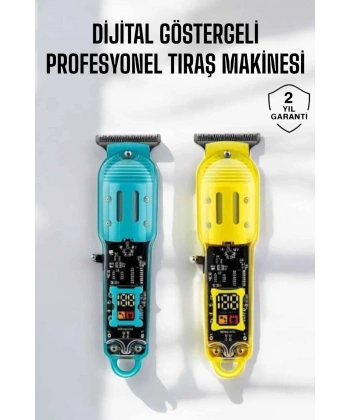 Tıraş Makinesi Saç, Sakal ve Vücut Bakımı İçin Çok Amaçlı Tıraş Cihazı