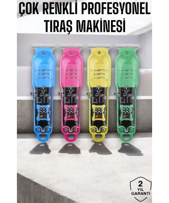 Tıraş Makinesi Şarj Edilebilir, Islak ve Kuru Kullanımlı Çok Yönlü
