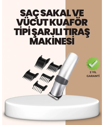 Tıraş Makinesi Temizlik ve Yağlama Setiyle Birlikte