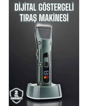 Tıraş Makinesi Uzun Pil Ömrü Şarjlı Günlük Tıraş Makinesi