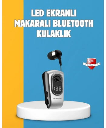 Titreşimli Bluetooth Kulaklık – Hızlı Şarj ve Uzun Bekleme Süresi