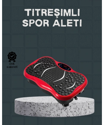 Titreşimli Egzersiz Platformu Evde Spor ve Kas Aktivasyonu
