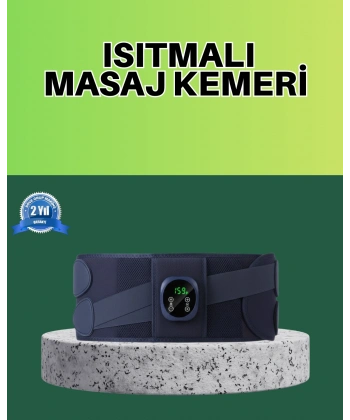 Titreşimli Masajlı Bel Kemeri Sessiz Çalışma 100 cm Bel Uyumlu
