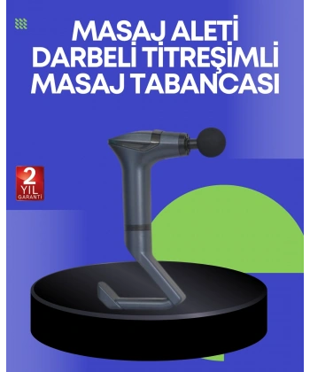 Titreşimli Şarjlı Masaj Aleti 3in1 Fonksiyonel Çok Amaçlı Model