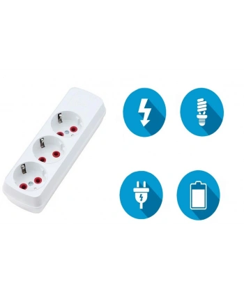 Topraklı 3lü Priz 10 Metre