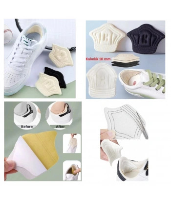 Topuk Daraltma ve Vurma Önleyici 10 mm Ayakkabı Pedleri