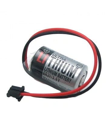 TOSHIBA ER3V 3.6V 1/2AA Size Lithium Pil - Siyah Soket