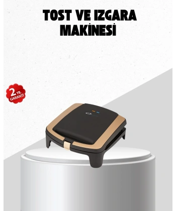 Tost Makinesi Ev Tipi Pratik Kullanım 4 Tost Kapasiteli