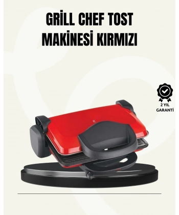 Tost Makinesi Geniş Kapasiteli Çıkarılabilir Plaka Üç Kademeli Isı Ayarlı