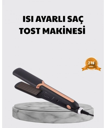 Tost Model Saç Şekillendirici Hızlı Isınan Isı Ayarlı