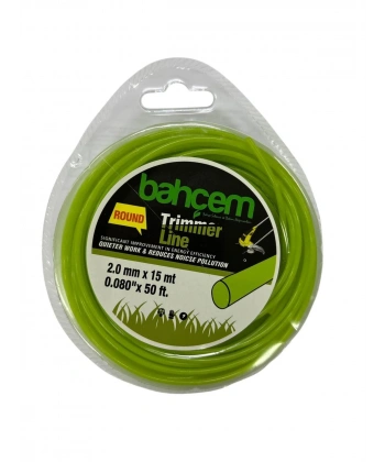 Trimmer Line Yuvarlak Misina 2 mm 15 Metre