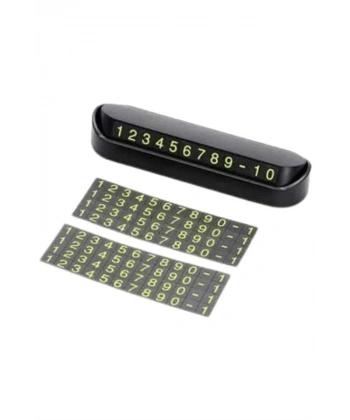 Tüm Araçlara Uyumlu Araç Içi Park Numaratör Oto Araç Numaratör