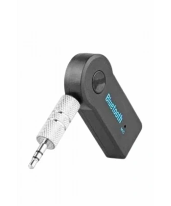 Tüm Cihazlara Uyumlu Bluetooth Aux Araç Kiti Siyah