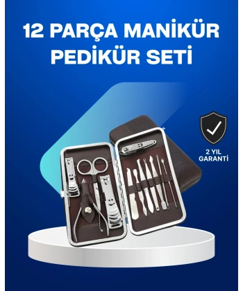 Tüm İhtiyaçlara Uygun Taşınabilir Manikür & Pedikür Seti