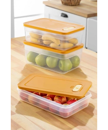 Tupper Model - Vakumlu - Mikrodalga Buzluk Saklama Kabı 3,8LT