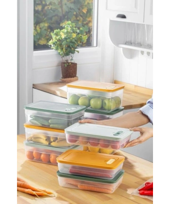 Tupper Model - Vakumlu - Mikrodalga Buzluk Saklama Kabı 5LT