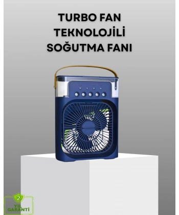 Turbo Teknolojili Ayarlanabilir Sessiz Masa ve Ofis Fanı