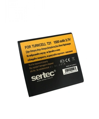 SERTEC - Turkcell T-21 Uyumlu Batarya
