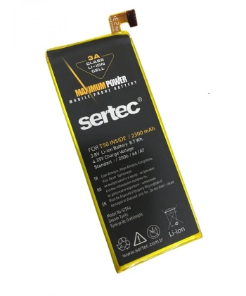 SERTEC - Turkcell T-50 Uyumlu Batarya