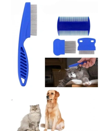 Tüy Fırçası Bit Tarağı Seti Evcil Hayvan Tüy Toplayıcı Bit Pire Önleyici Tarak