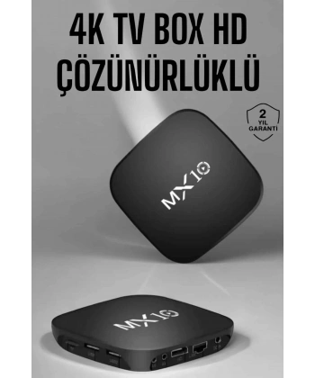 TV Box HD Çözünürlüklü 4 Çekirdekli 8 GB Dahili Hafıza Android Uyumlu