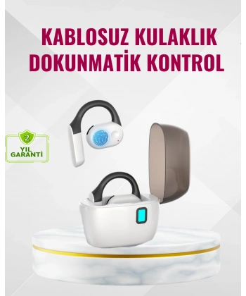 TWS Bluetooth Kulaklık – Otomatik Şarj, Taşınabilir Şarj Kutusu