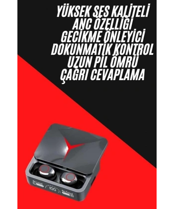 Tws Powerbank Kutulu Dijital Göstergeli Bluetooth Kulaklık Kablosuz Kulakiçi Kulaklık