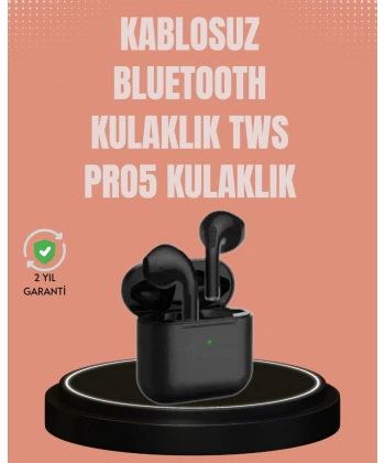 TWS Pro 5 Kulaklık – Uzun Süreli Kullanım İçin Yüksek Batarya Performansı