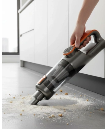 Type C Şarjlı Kablosuz El Süpürgesi Hafif ve Taşınabilir