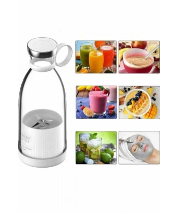 u Geçirmez Kablosuz Şarjlı Dayanıklı Taşınabilir Mini Blender