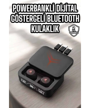 Ucuz ve Kaliteli Bluetooth Kulaklık TWS Çoklu Şarj Girişi Yüksek Ses Kaliteli