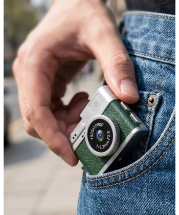 Ultra Mini Dijital Fotoğraf Makinesi 4K 1080P HD Video Çekim Cep Kamerası