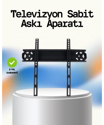 Universal TV Askı Aparatı 32-65 İnç Güçlü Çelik Gövde Sağa-Sola Ayar