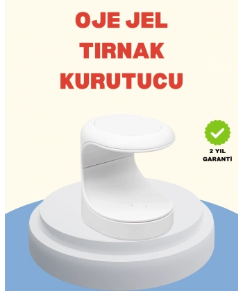 USB Bağlantılı Tırnak Kurutucu – Bilgisayar ve Powerbank ile Uyumlu