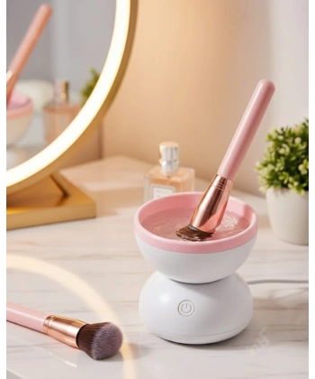 USB Çalışan Otomatik Kozmetik Fırça Temizleme Makinesi