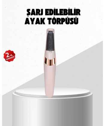 USB Şarjlı Ayak Törpüsü Nasır Temizleyici Elektrikli