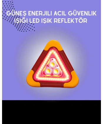 USB Şarjlı Çok Modlu Acil Durum Feneri