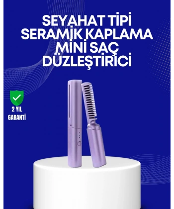 USB Şarjlı Kablosuz Saç Düzleştirici – Hızlı ve Pratik