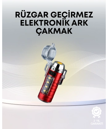 USB Şarjlı Suya Dayanıklı Elektrikli Çakmak