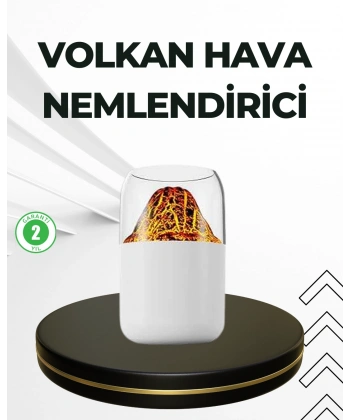 USB Şarjlı Volkanik Tasarımlı Buhar Makinesi