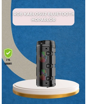 USB, SD Kart ve AUX Girişli Taşınabilir Hoparlör