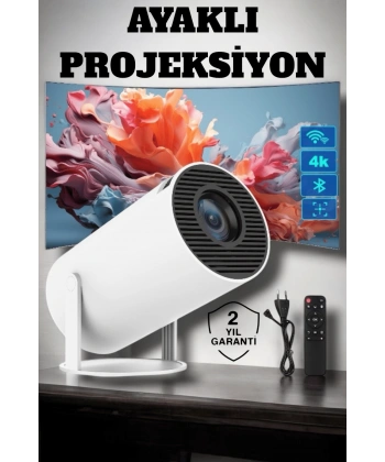 USB ve Kablosuz Bağlantı Özellikli 5000 Saat Ampul Ömürlü Projeksiyon