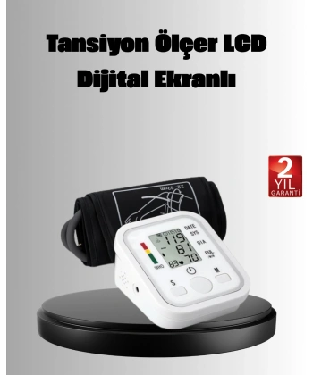 Üst Koldan Ölçüm Dijital Tansiyon Aleti – IHB Aritmi Uyarılı ve Çift Hafızalı