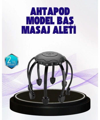 Uyku Destekleyici Saç Derisi Masaj Aleti Sessiz ve USB Şarjlı