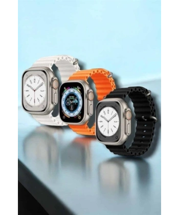 Uyku ve Nabız Takipli, Wireless Şarjlı Akıllı Saat Android ve iOS Uyumlu