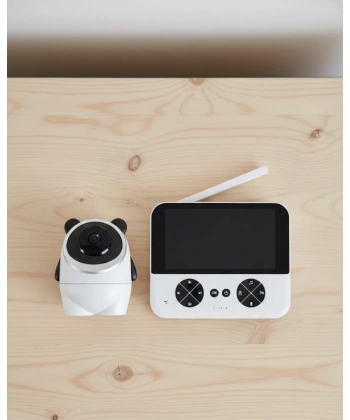 Uzaktan Kontrollü HD Bebek Kamerası Zoom ve Sıcaklık Sensörlü