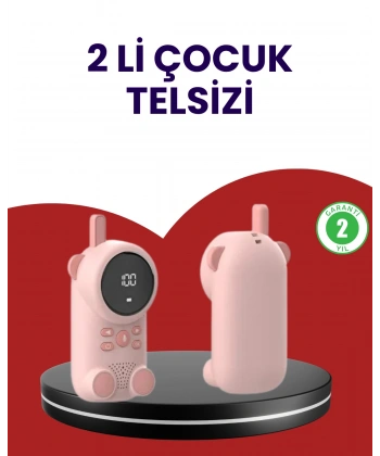 Uzun Menzilli Bebek Telsizi – VOX Modlu, Renkli LCD Ekranlı