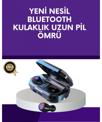 Uzun Pil Ömürlü Kablosuz Kulaklık – 4 Saat Kesintisiz Kullanım