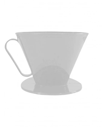 V60 Dripper Filtre Kahve Demleme Aparatı - Beyaz